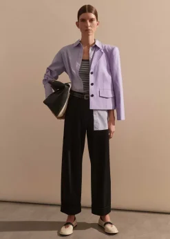Relaxed Tapered Turn-Up Trouser