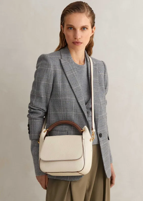 Resin Handle Crossbody Bag