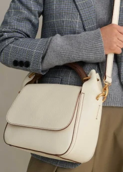 Resin Handle Crossbody Bag