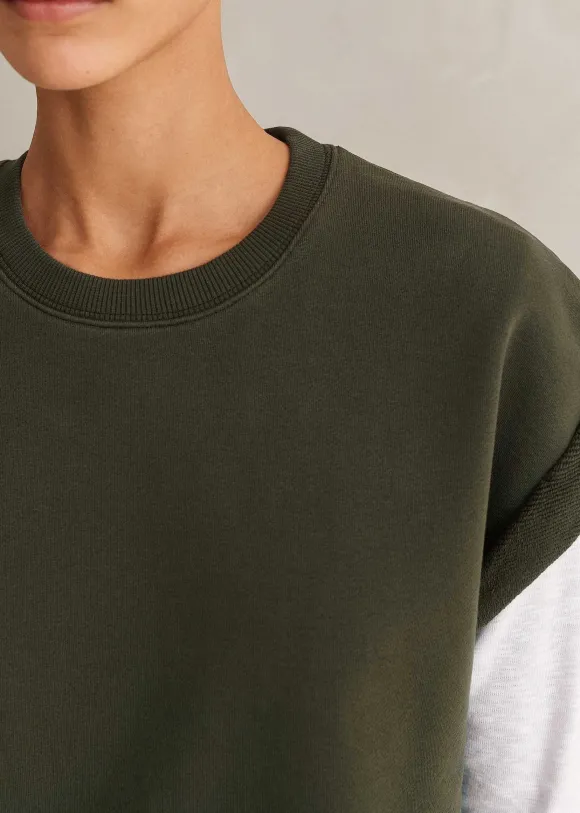 Roll Cuff Sweatshirt