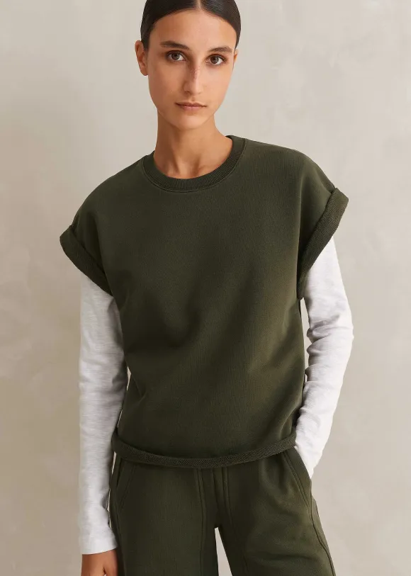Roll Cuff Sweatshirt