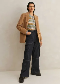 Shearling Buckle Clog