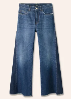 Short Length Split Seam Flare Jean