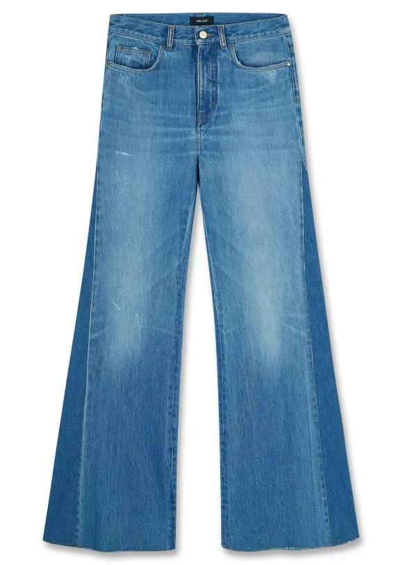 Short Length Split Seam Flare Jean