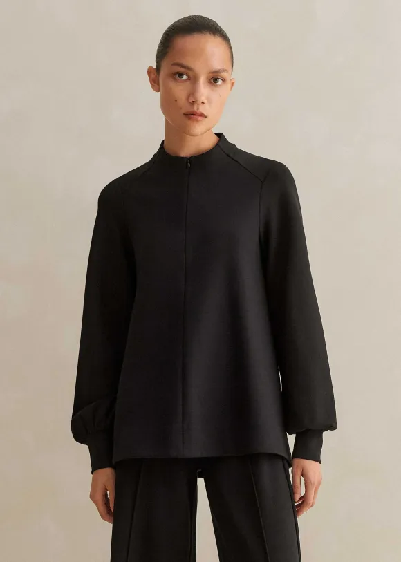 Short Length Travel Tailoring Wide-Leg Palazzo Co-Ord
