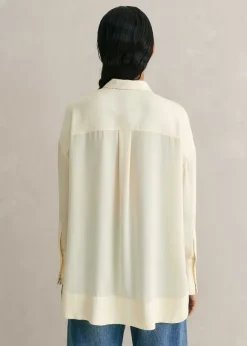 Silk Oversized Shirt