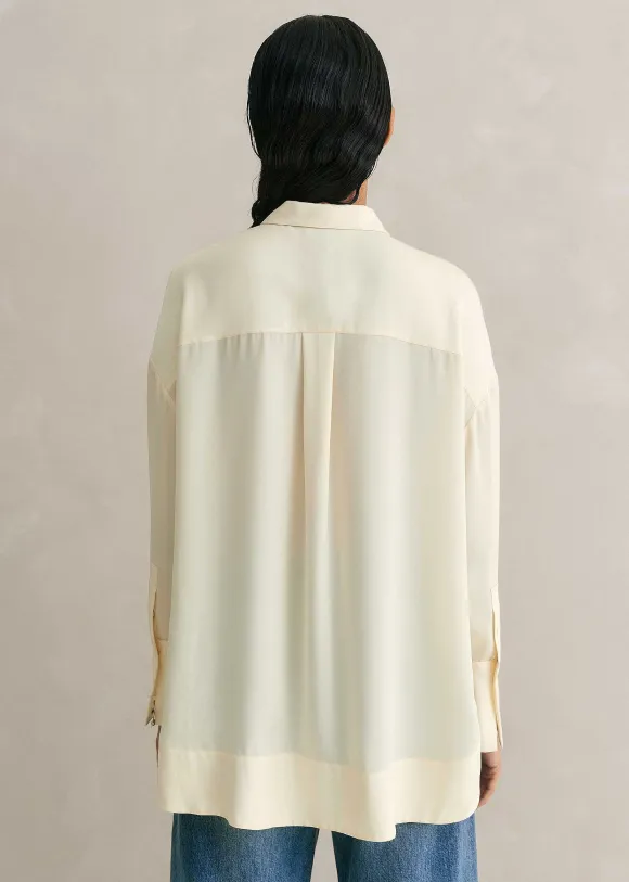 Silk Oversized Shirt