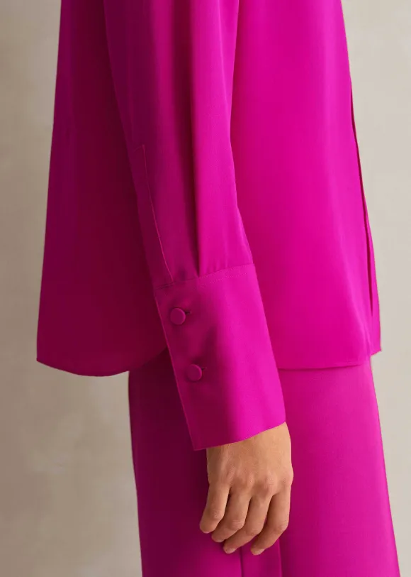 Silk Pop Colour Shirt