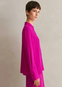 Silk Pop Colour Shirt