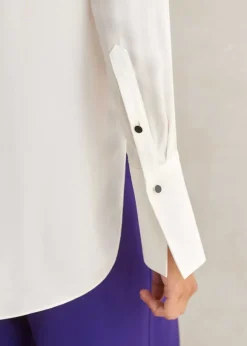Silk Tux Shirt
