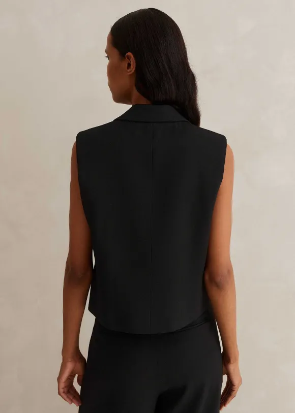Sleeveless Tux Jacket