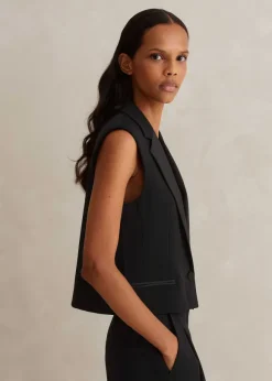 Sleeveless Tux Jacket