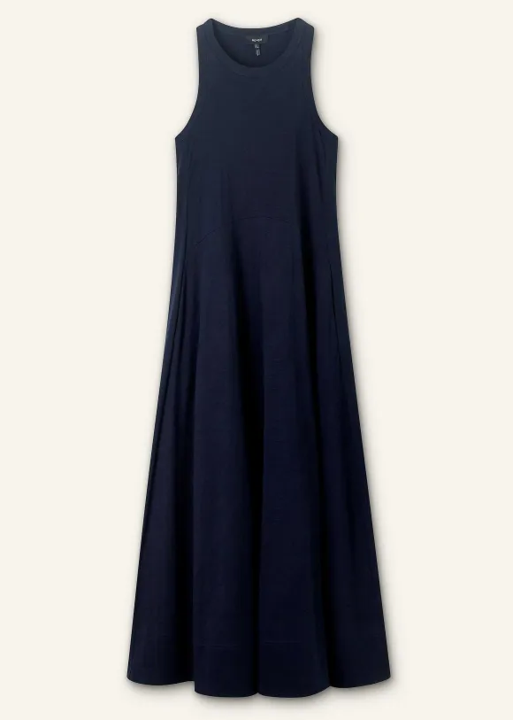 Slub Jersey Halterneck Maxi Dress