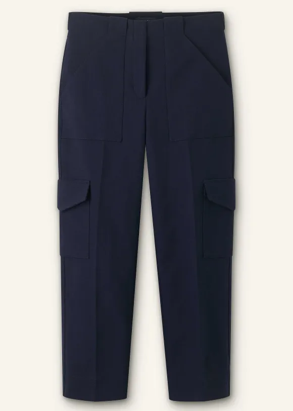 Smart Cargo Slim Crop Trouser