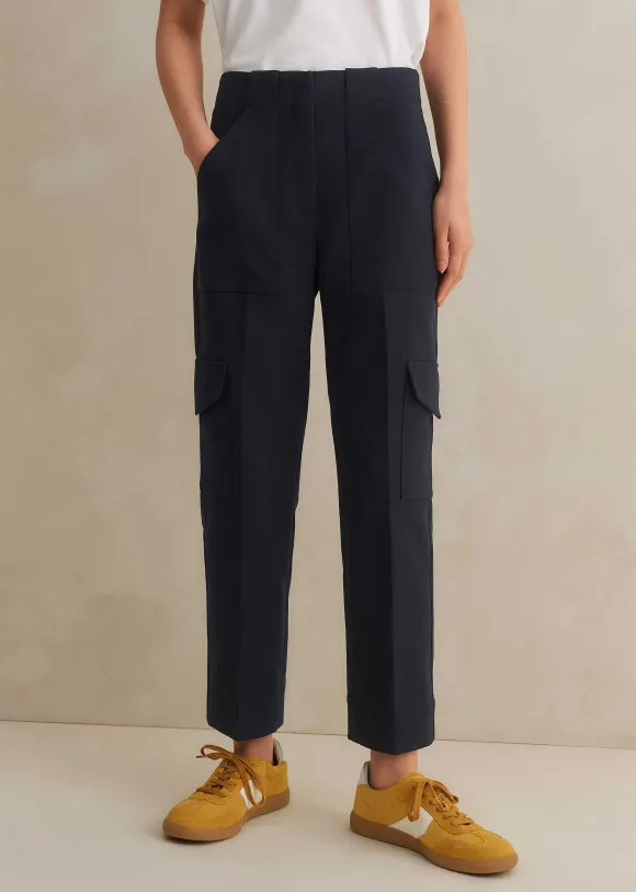Smart Cargo Slim Crop Trouser