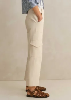Smart Cargo Slim Crop Trouser