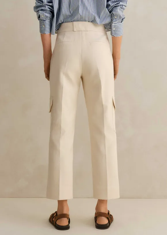 Smart Cargo Slim Crop Trouser