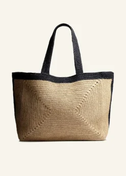 Soft Raffia Tote