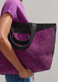 Soft Raffia Tote