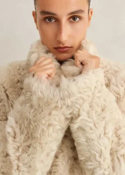Statement Shearling Coat