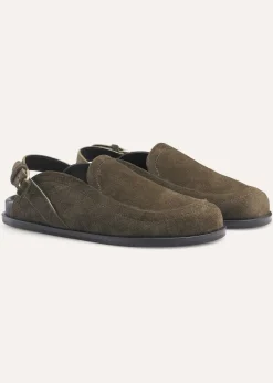 Suede Clog