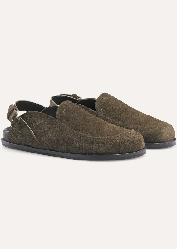 Suede Clog