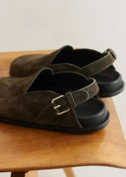 Suede Clog