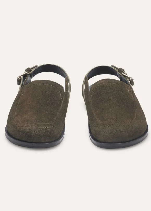 Suede Clog