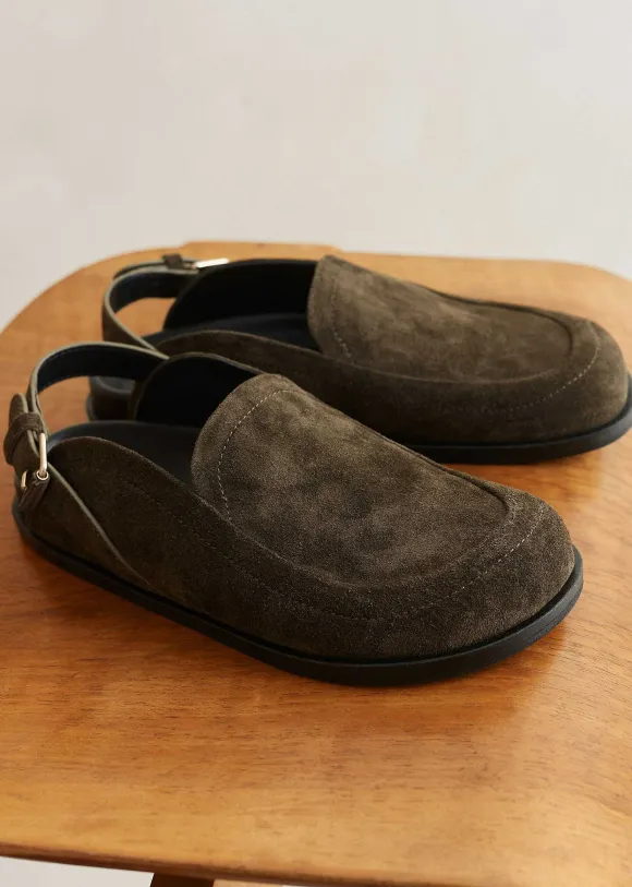 Suede Clog