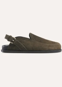 Suede Clog