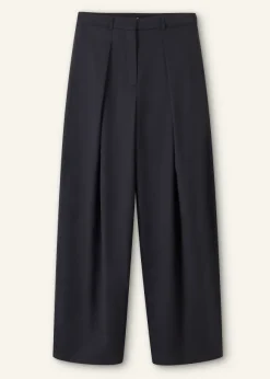 Tailored Wide Tapered Trouser + Belt