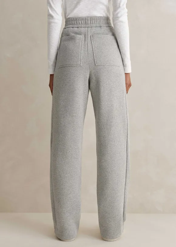 Tapered Sweatshirting Track Pant