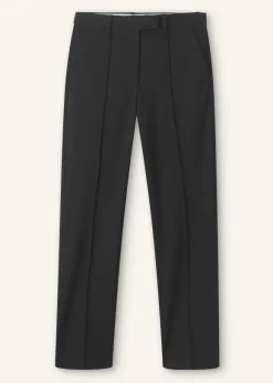 Textured Boyish Cigarette Pant
