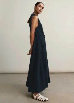 Textured Maxi Dress