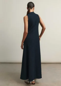 Textured Maxi Dress
