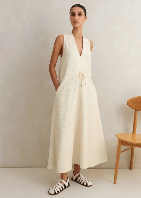 Textured Maxi Dress