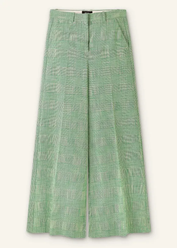 Textured Prince Of Wales Check Man Pant