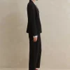 Textured Tailoring Tapered Trouser Suit