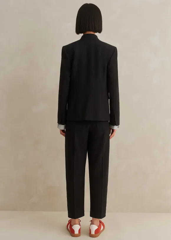Textured Tailoring Tapered Trouser Suit