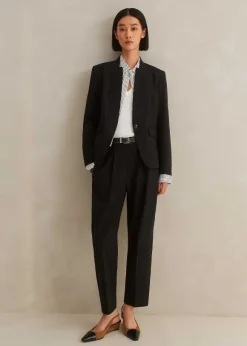 Textured Tailoring Tapered Trouser