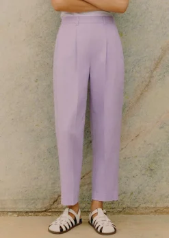 Textured Tapered Trouser