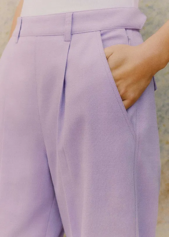 Textured Tapered Trouser