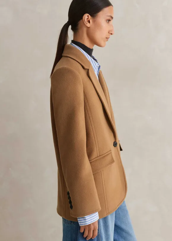 The Very Useful Wool Forever Blazer Coat