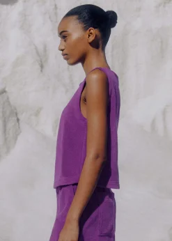 Towelling Crop Top