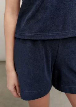 Towelling Crop Top + Short Co-Ord