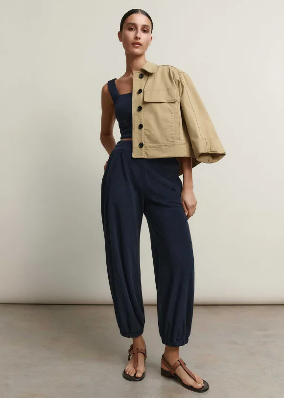 Towelling Jogger + Bralette Co-Ord