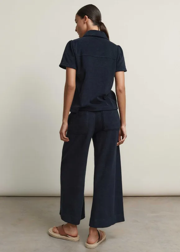 Towelling Polo Top + Trouser Co-Ord