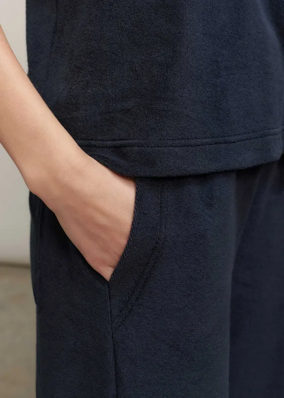 Towelling Polo Top + Trouser Co-Ord