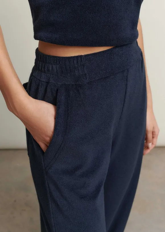 Towelling Relaxed Jogger