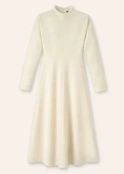 Travel Tailoring Batwing Sleeve Midi Dress